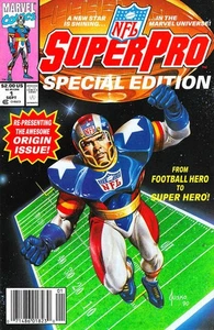 NFL Superpro Special #1 (Newsstand) (2nd) VG; Marvel | low grade - Football Supe - Picture 1 of 1
