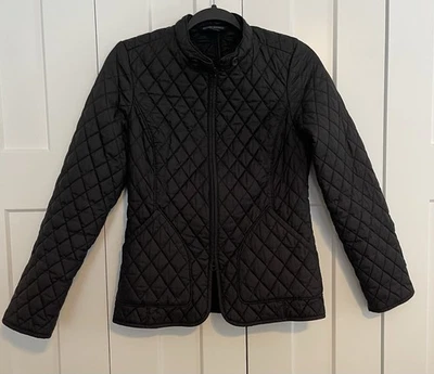 Женская стеганая куртка Banana Republic Цвет черный Размер Small - Изображение 1 из 3