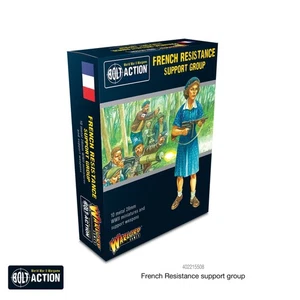 Warlord Games Bolt Action 402215508 28mm Metal French Resistance Support Group - Picture 1 of 4