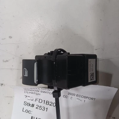 Interruptor de janela Ford Ecosport passageiro direito dianteiro 2022 2021 2020 2019 2018 - Imagem 1 de 4