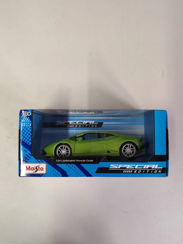 Maisto Lamborghini Huracán Cupé Coche Verde Lima 1:24 Diecast Juguete Coleccionable  Foto 1 de 4