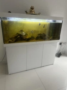 Fish Tank Aquarium Complete Setup Stand, Heater, LED, Filter - Picture 1 of 3