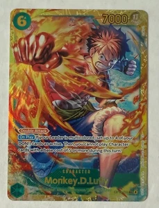 One Piece Carrying On His Will Monkey.D.Luffy SP OP13-118 SEC inglese - Foto 1 di 2