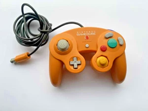 Official Nintendo Gamecube Controller Spice Orange Tested Working - Picture 1 of 2