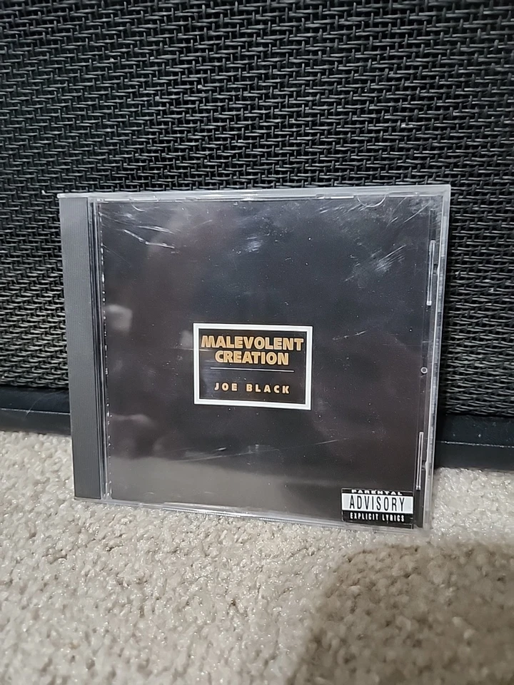 Malevolent Creation Joe Black Cd OG 1996 Press "Explicit Lyrics" NM- Pavement Foto 1 de 4