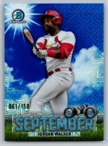 Jordan Walker 2023 Bowman Sights On September Blue Mojo Refractor /150 SOS-19 - Picture 1 of 2