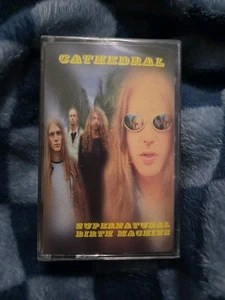 Sealed NEW Cathedral - Supernatural Birth Machine cassette tape 1996 RARE COVER - Picture 1 of 3