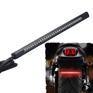 Motorcycle LED Integrated Rear Tail light Turn Signal Brake Running Light Strip - Bild 1 von 12
