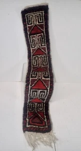 original traditional Belutch handwoven Band Afghan Table Runner Rug 5.5 x 30 - Picture 1 of 9