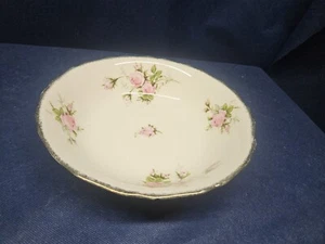 Vintage 1930's Canonsburg Pottery "Rose Bouquet" Round Serving Bowl USA EUC - Picture 1 of 5