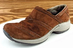 Merrell Primo Patch Size 7.5 Medium Brown Clogs Shoes Women 0506 - Picture 1 of 9