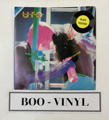 UFO Lonely Heart UK 7" Vinyl Record Single 1981 CHS2482 Chrysalis EX / EX - Image 1 of 4