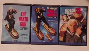 The Naked Gun Collection Trilogy (3 DVD) Leslie Nielsen Police Squad Comedy OOP - Foto 1 di 8