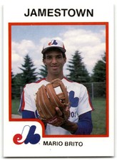 1987 ProCards Mario Brito Jamestown Expos #2557