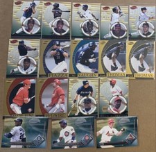 1999 Pacific Invincible Baseball 17cards of Red, Opening Day Issue, Diamond Magi