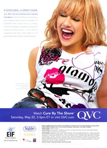 QVC AD #05 2004 MAGAZINE promo AD  BRITTANY MURPHY - Picture 1 of 2