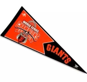 2010 SF San Francisco Giants Orange World Series Champions Pennant Official - Picture 1 of 2