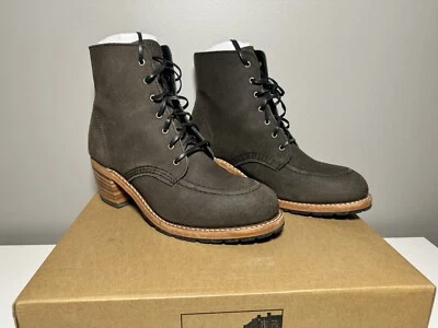 Red Wing 靴子女式 Clara In Pewter Acampo 尺码 10 全新带盒 — 第 1/4 张图片