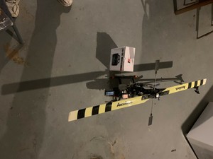 nitro helicopter ready to fly