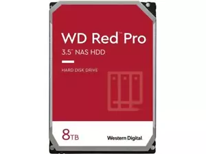 WD RED PRO 8TB SATA 3.5INCH, 256MB - Picture 1 of 2