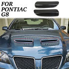 Carbon fiber style engine hood air outlet vent moulding trim for Pontiac G8