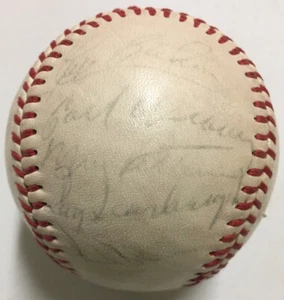 1968 Baltimore Orioles Team Signed Baseball Boog Powell Frank Brooks Robinson ++ - Picture 1 of 8