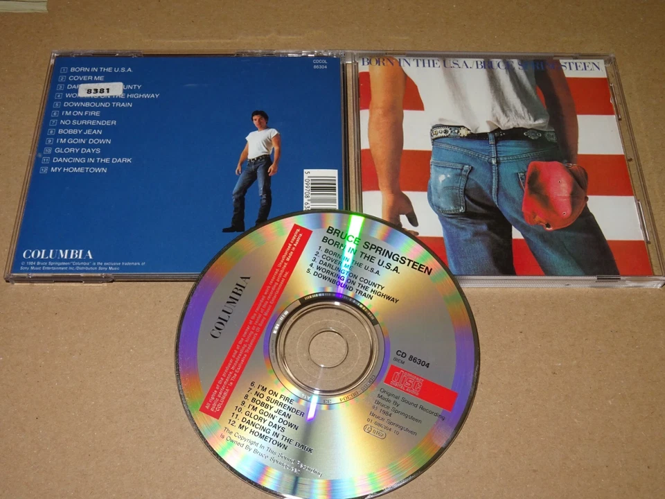 BRUCE SPRINGSTEEN - BORN IN THE U.S.A. / COLUMBIA-ALBUM-CD (MINT-) - Bild 1 von 1
