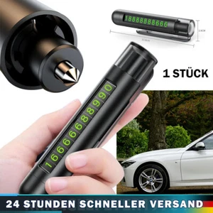 3 in 1 Autofenster Glasbrecher Sicherheitsgurtschneider Mini Safety Hammer Tool - Bild 1 von 12