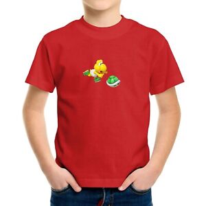 Toddler Kid Tee T-Shirt Infant Baby Bodysuit Gift Funny Koopa turtle Super Mario