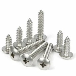 Tornillos autorroscantes de cabeza de armadura cruzada Phillips de acero inoxidable M2.2-M6.3 304 - Imagen 1 de 5