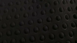 black velour 3d bumps fabric price per 1/2 metre - Picture 1 of 3