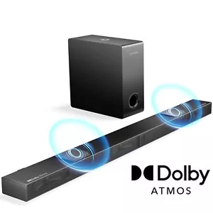 Ultima Nova S70 Soundbar Subwoofer Wireless 390W HDMI USB Bluetooth AUX 3.1.2ch - Foto 1 di 8