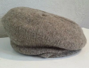 Vintage CABELA'S Grayish Brown Wool Blend Newsboy Flat Cap Hat WPL 6134 - Picture 1 of 8