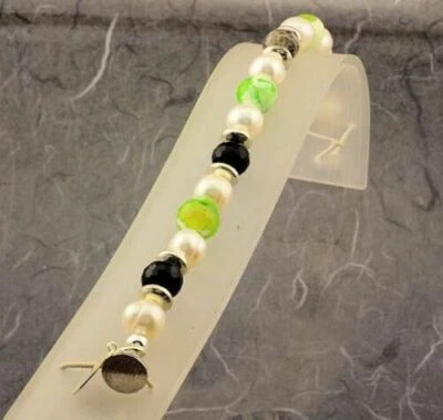 Elisabeth Naeem Armband Achat Süßwasserzuchtperlen 20,0 cm - Bild 1 von 4