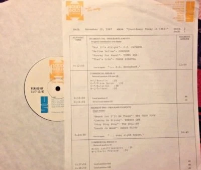 RADIO SHOW:11/10/87 TODAY 66: MONKEES, DONOVAN, TOMMY ROE, HOLLIES, BEACH BOYS - Image 1 of 2