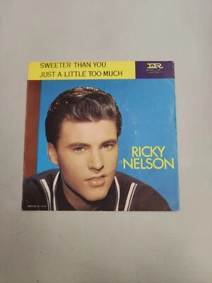 Ricky Nelson - Sweeter Than You - RECORD SLEEVE ONLY (45RPM 7”) (AA126)  - Image 1 of 3