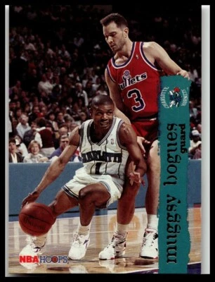 1995-96 Hoops #14 Muggsy Bogues - Image 1 of 2