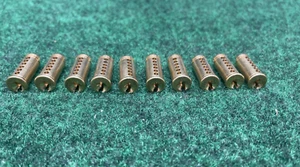 Lote de 10 Tapones Cilindro Cerradura 6 Pin Repuesto - Imagen 1 de 11