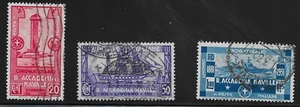 Italy Scott #265-67, Singles 1931 Complete Set FVF Used - Picture 1 of 1