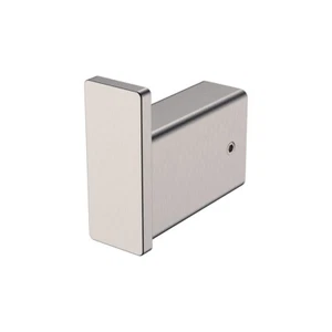 Fienza Tono Robe Hook Towel Holder Brushed Nickel 85104BN - Picture 1 of 2
