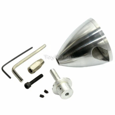 2 Bladed Aluminum Spinner 2.25in /57mm for 3.17mm shaft motor RC Model Airplane - Image 1 of 4