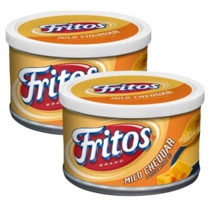 Fritos MILD CHEDDAR Flavored Cheese Dip Spread 9 Oz (2 Cans) - Picture 1 of 7
