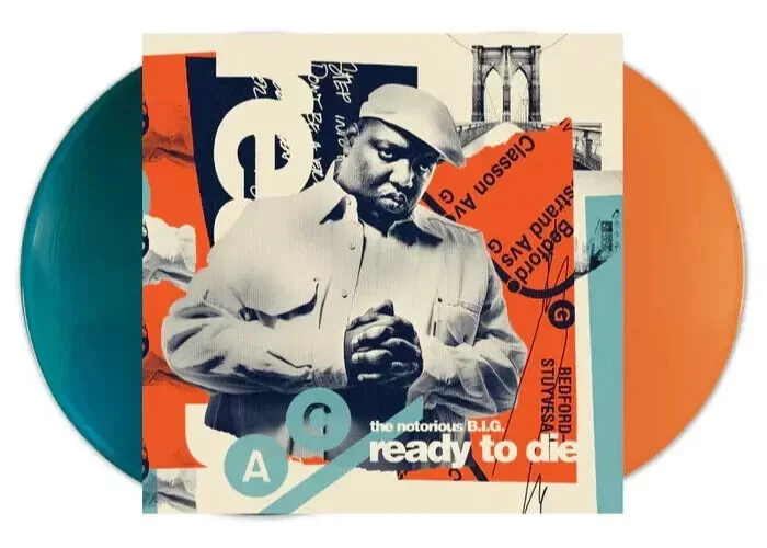The Notorious B.I.G. – Ready To Die - Blue & Orange 2 LP Vinyl Records 12" - NEW - Image 1 of 1