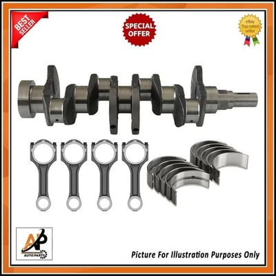 FITS MITSUBISHI 4D56 2.5 DIESEL 16V CRANKSHAFT WITH REBUILD KIT L200 TRITON KJ - Image 1 of 4