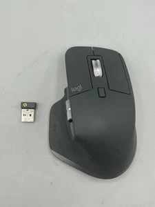 Logitech MX Master 3S Kabellose Performance Maus Graphit mit Dongle - Bild 1 von 5