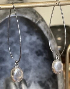 Silpada Designer 2 3/8" Sterling Silver Bead Threader Drop Earrings W0821 - Picture 1 of 5