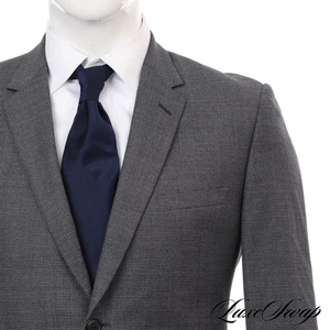 Paul Smith Made in Italy Kensington Fit Grey Static Houndstooth 2B 2V Jacket 42 - Picture 1 of 9