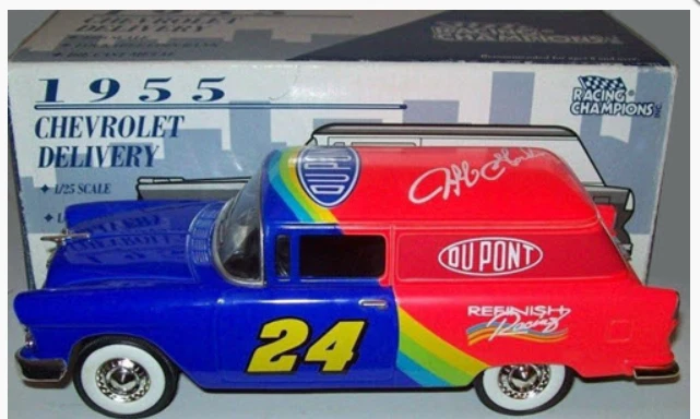 Racing Champions 1955 Jeff Gordon #24 Chevy Delivery Bank 1/25 Diecast Nuevo en caja Foto 1 de 4