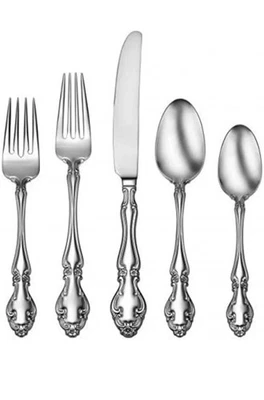 78 Pc Oneida Adalyn Service For 12 Flatware Stainless 18/10 Includes Serving Set - Image 1 of 4