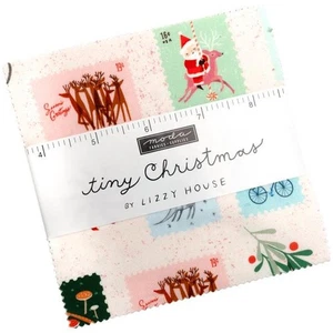 Tiny Christmas Charm Pack by Lizzy House for Moda Fabrics - Picture 1 of 3